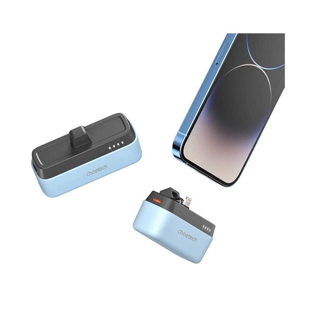 5000mAh Power Bank – PD20W with Type-C Plug-Blue