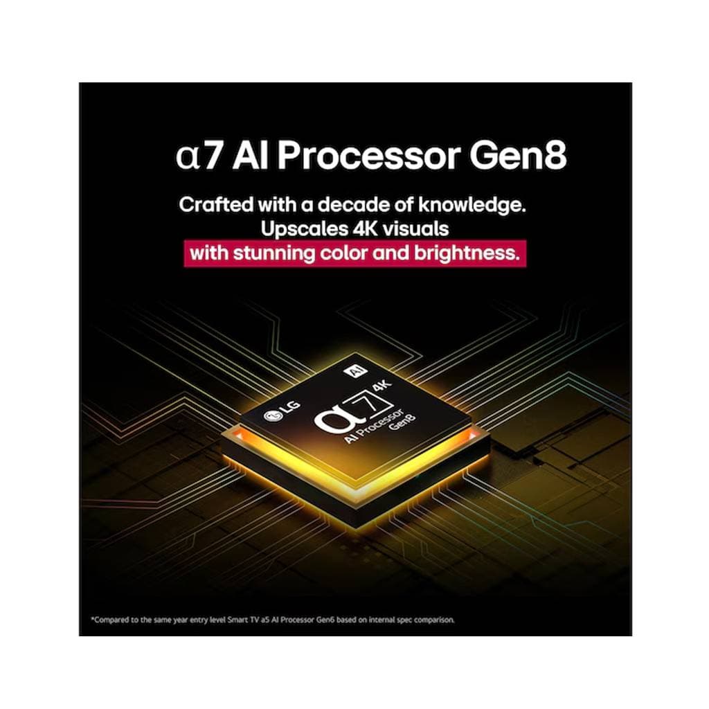 55 Inch LG 4K UHD AI TV UA84 HDR10